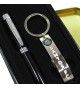 jogo Com Caneta Roller Ball E Chaveiro Abridor De Garrafas - Santos